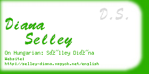 diana selley business card